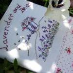 Grasses Lavender Cushion